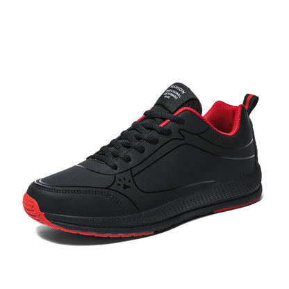 Leather Casual Men's Running Shoes