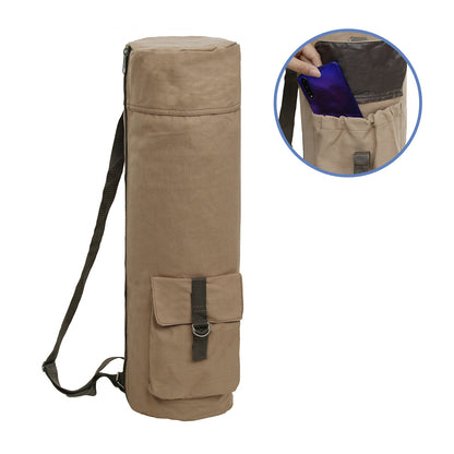 Cylindrical Yoga Bag Multifunctional Large-Capacity Yoga