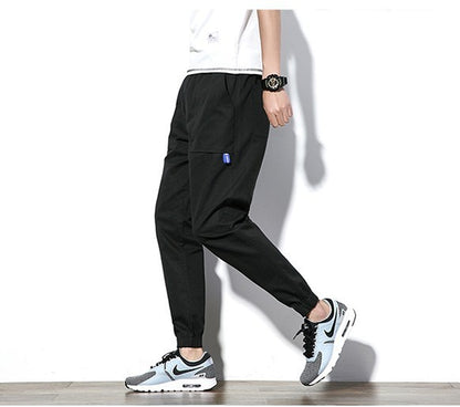 Men's casual pants Korean large men's sports pants