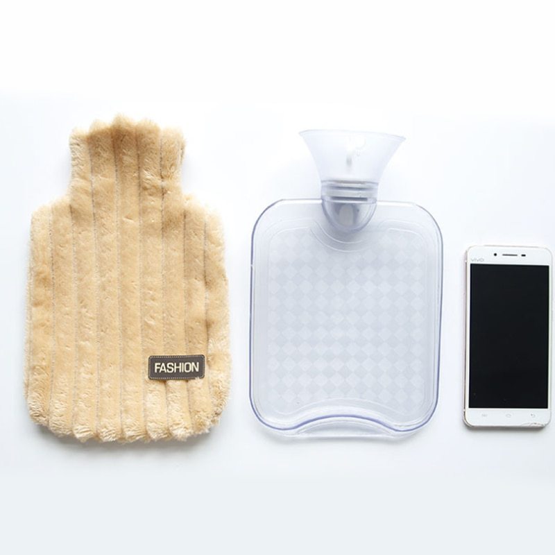 Plush water injection explosion-proof hot water bottle