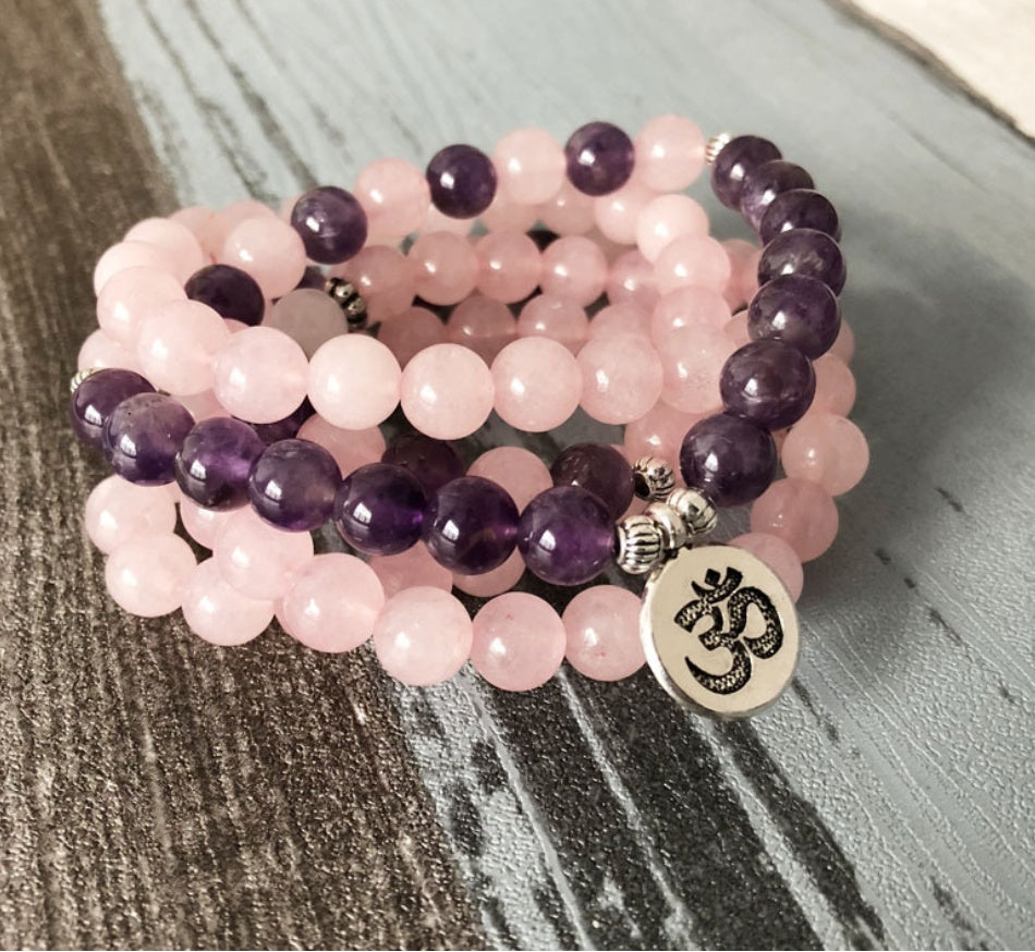 Amethyst Yoga   Bracelet