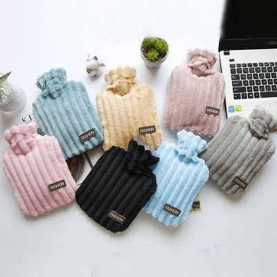 Plush water injection explosion-proof hot water bottle