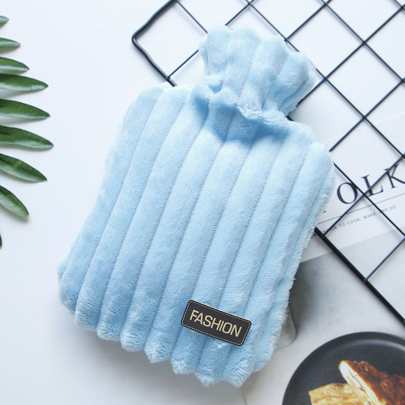 Plush water injection explosion-proof hot water bottle