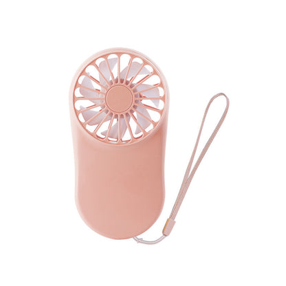 Summer 1pc Cute Portable Mini Fan Handheld USB Chargeable Desktop Fans 3 Mode Adjustable Summer Cooler For Outdoor Travel Office