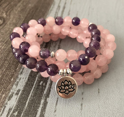 Amethyst Yoga   Bracelet