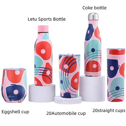 Cross-border New Coke Bottle Stainless Steel Outdoor Sports Water Bottle