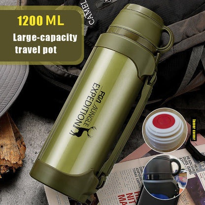 Car Portable Large Insulated Water Bottle