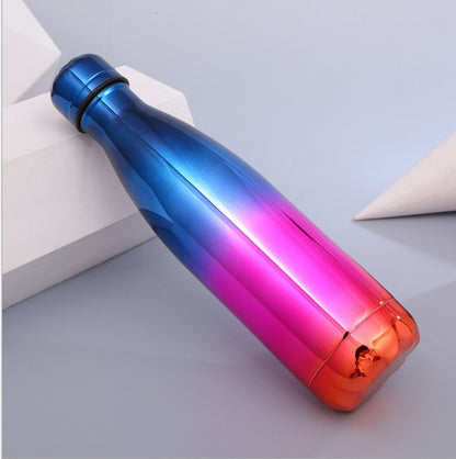 Hot Hot Hot Stainless Steel Vacuum Flask Hot Water  Outdoor Sport Thermal Water Bottle 500ML Coke Bottle