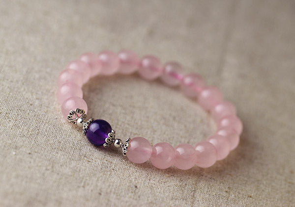 Crystal Bracelet Amethyst Bracelet