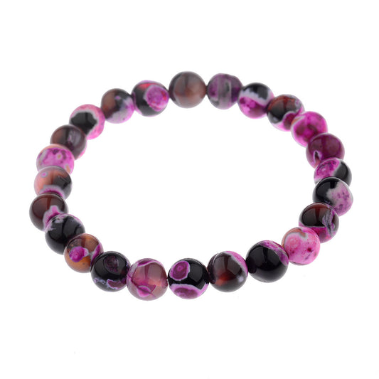 Fashion Natural Colored Stone Men's and Women's Bracelets