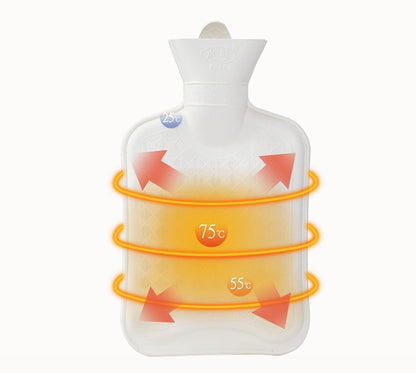 Fashionable Silicone Hot Water Bottle Filled With Cute Water