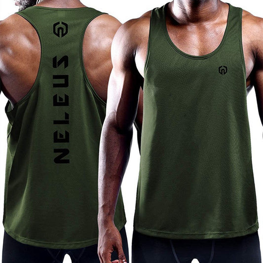 Summer New Men's Trendy Basketball Clothes Vest Casual Exercise Training Loose Sleeveless Bottoming Top