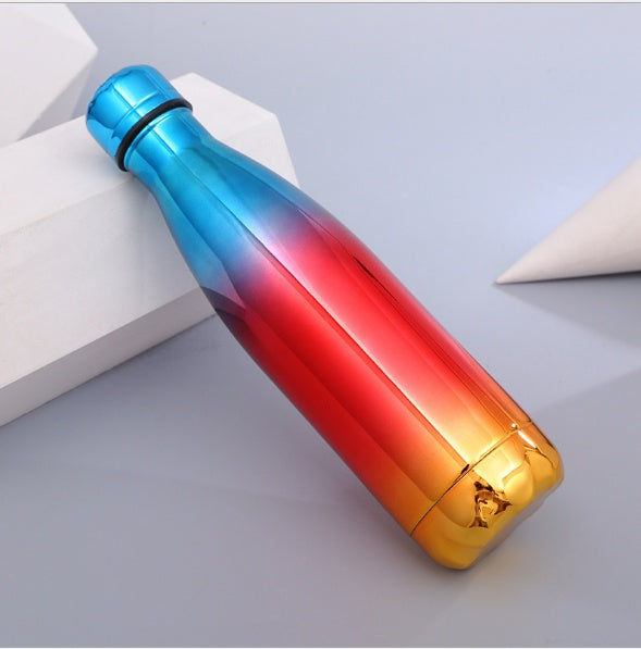 Hot Hot Hot Stainless Steel Vacuum Flask Hot Water  Outdoor Sport Thermal Water Bottle 500ML Coke Bottle