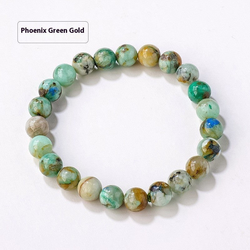 8mm Natural Crystal Stone Beads Bracelet