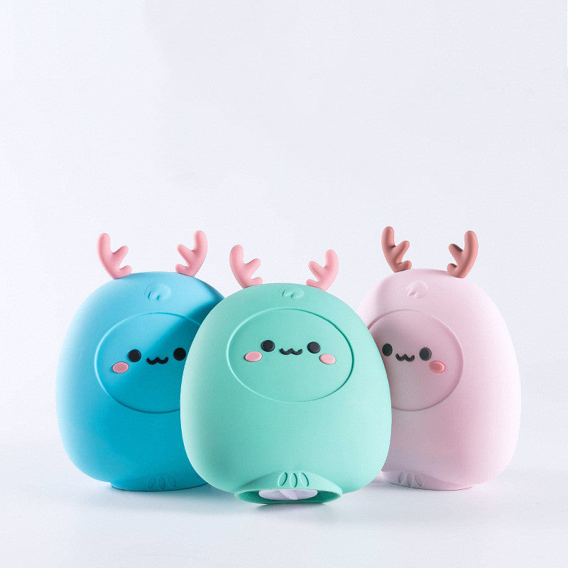 Fawn Silicone Hot Water Bottle Cute Hand Warmer