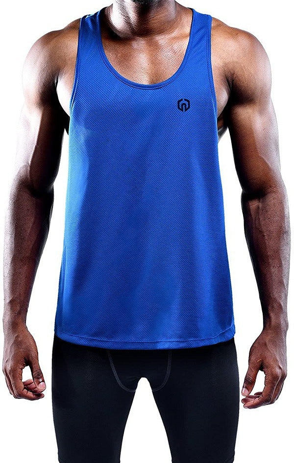 Summer New Men's Trendy Basketball Clothes Vest Casual Exercise Training Loose Sleeveless Bottoming Top