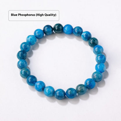 8mm Natural Crystal Stone Beads Bracelet