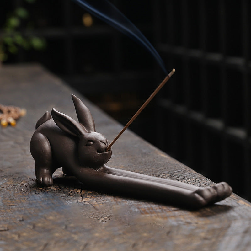 Creative Frog Rabbit Kangaroo Kitten Incense Burner Incense Holder Incense Burner