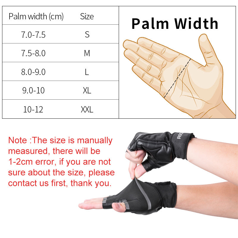 Fitness exercise half finger gloves