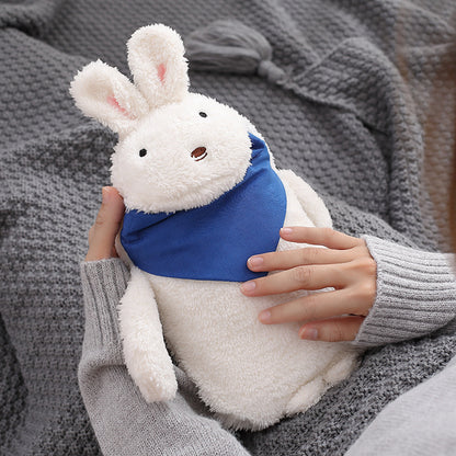 Fashionable Silicone Hot Water Bottle Filled With Cute Water