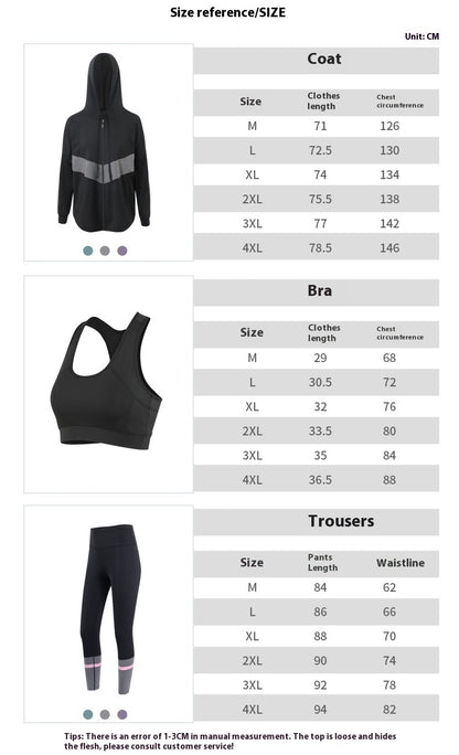 Yoga Clothes For Women New Autumn And Winter Multiple Pieces Exercise Workout Clothes