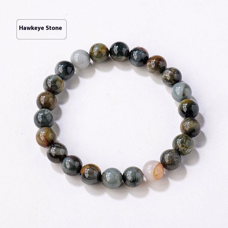 8mm Natural Crystal Stone Beads Bracelet