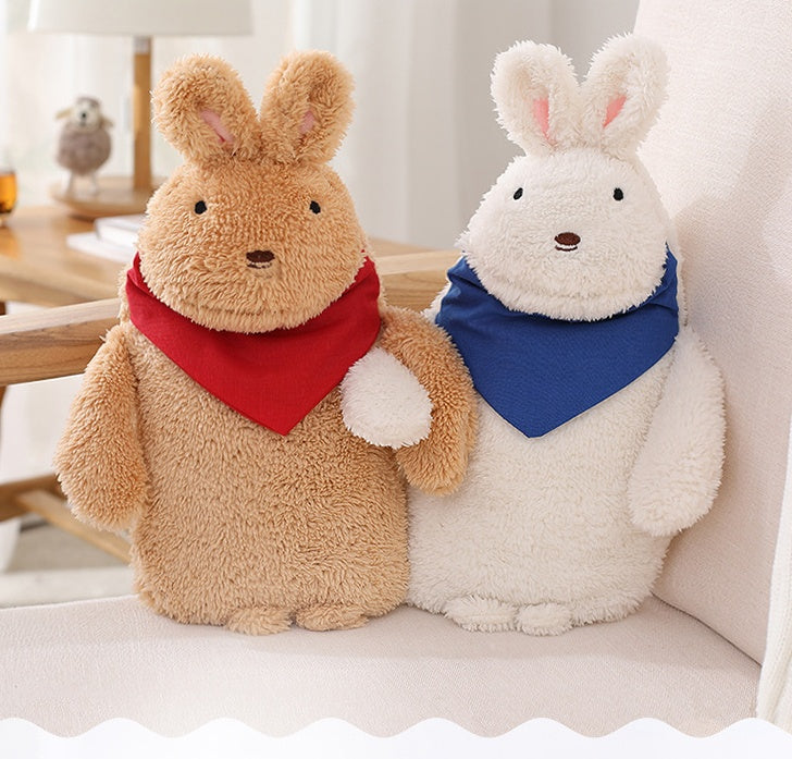 Fashionable Silicone Hot Water Bottle Filled With Cute Water