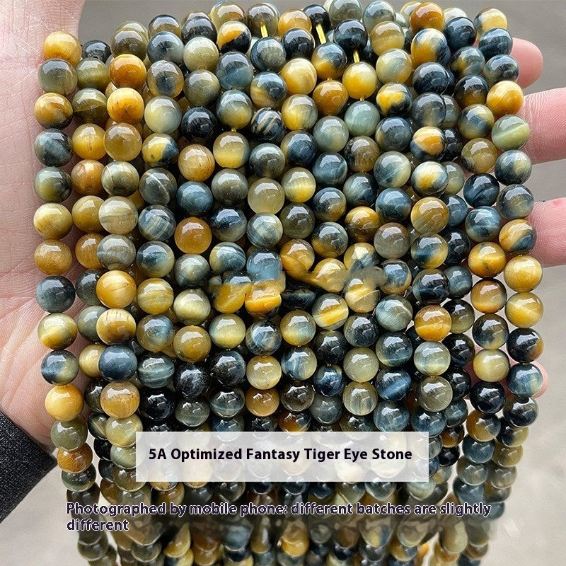 Tiger Eye Stone Loose Bead DIY Jewelry Accessories