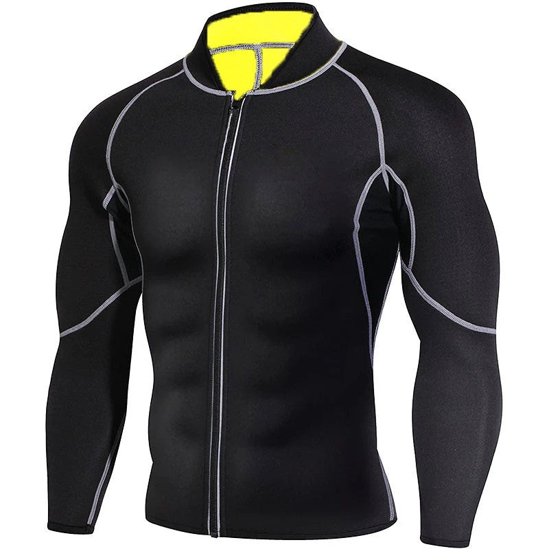 Men's Running Sports Yoga Sauna Fitness Suit