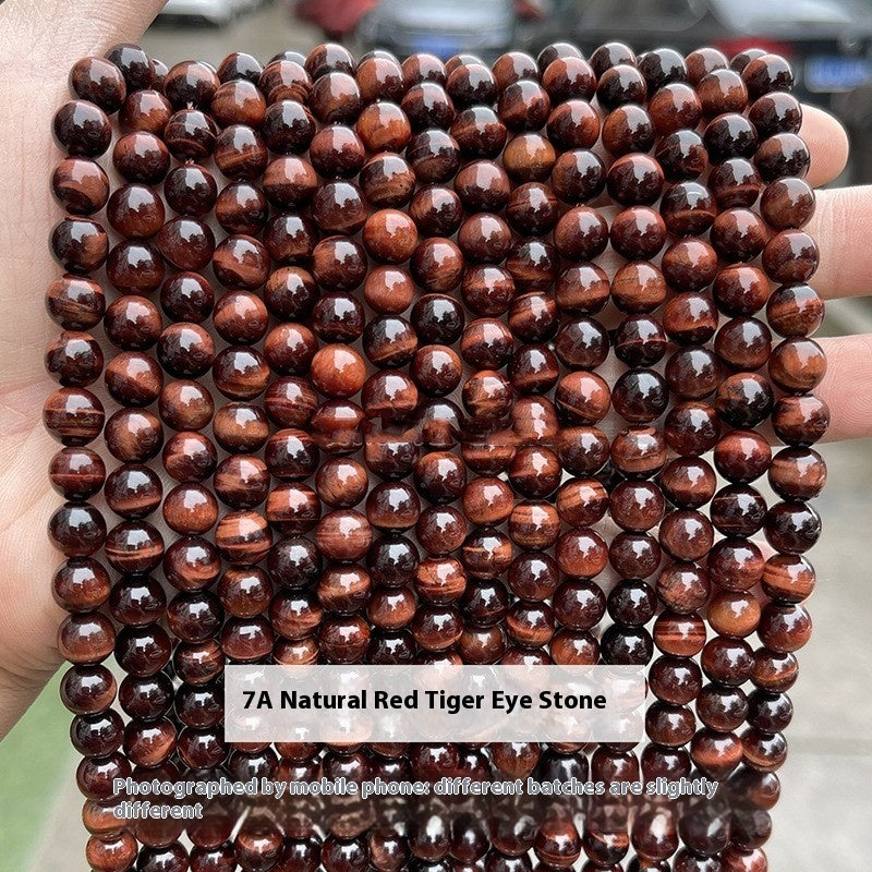 Tiger Eye Stone Loose Bead DIY Jewelry Accessories