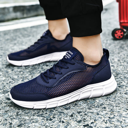 Net Shoes Men's Shoes Summer Breathable Hollow Mesh Sports Shoes