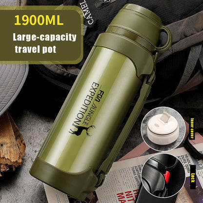 Car Portable Large Insulated Water Bottle